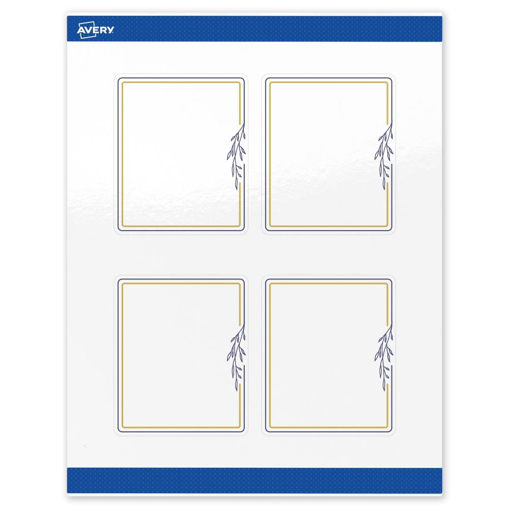 Avery® Print-To-The-Edge Labels & Sure Feed®,