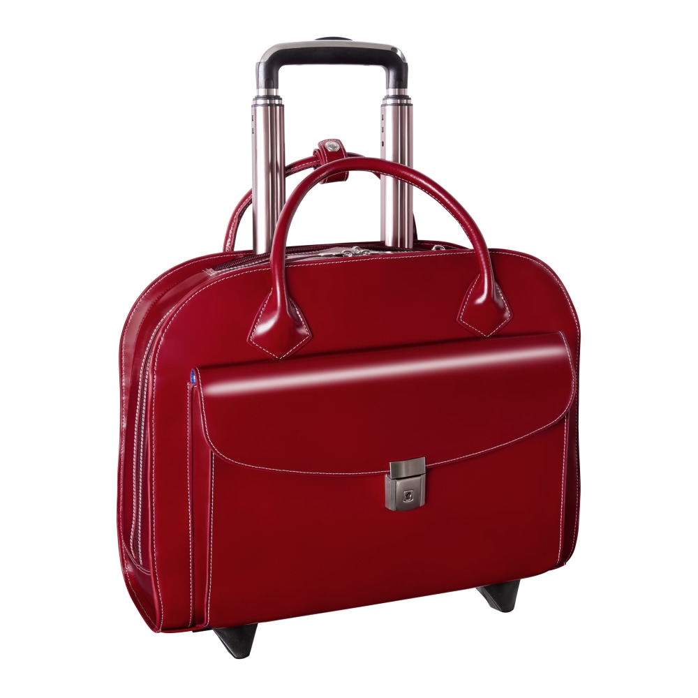 McKleinUSA Granville Leather Wheeled Ladies&#x27; Briefcase For