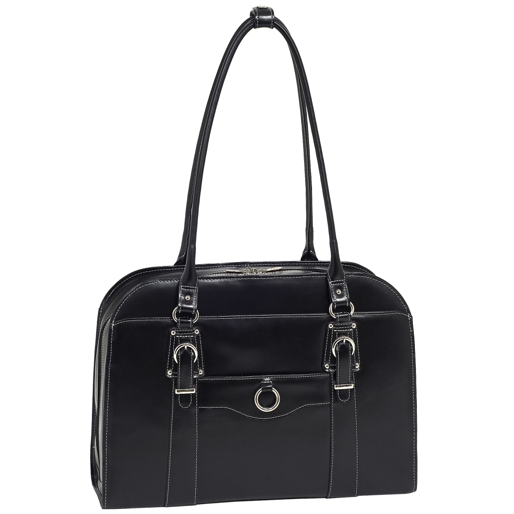 McKleinUSA 14" Leather Ladies&#x27; Laptop Briefcase, 96525