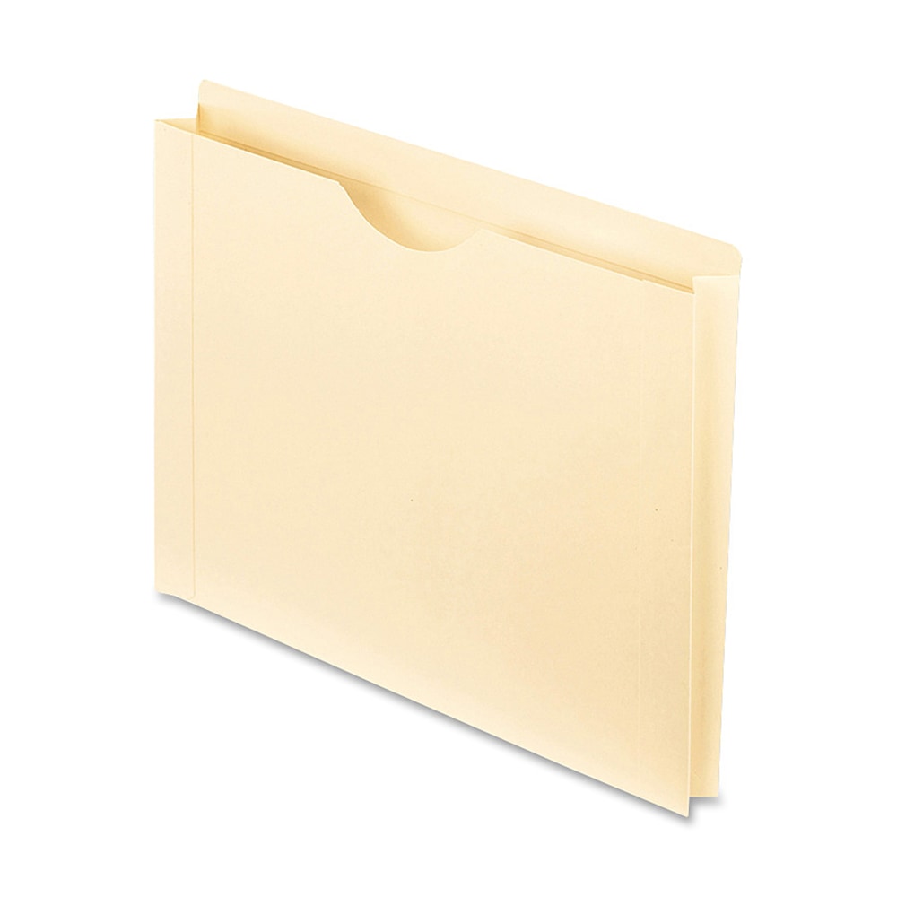 Oxford® Reinforced-Top File Jackets, Letter Size, 1 1/2"