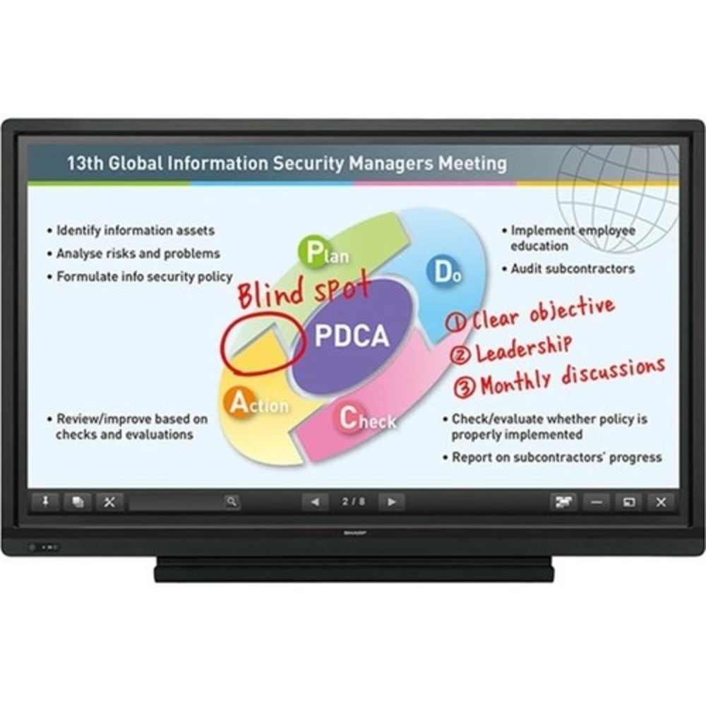 Sharp® AQUOS BOARD 60" Full HD LCD Digital