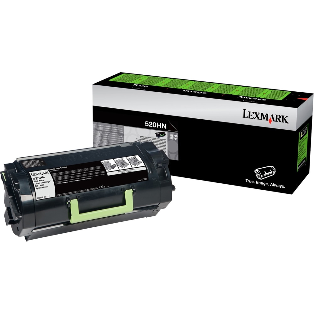 Lexmark 520HN High Yield Laser Toner Cartridge -