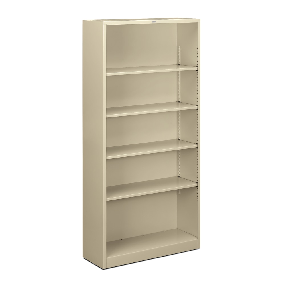 HON® Brigade® Steel Modular Shelving Bookcase, 5 Shelves,