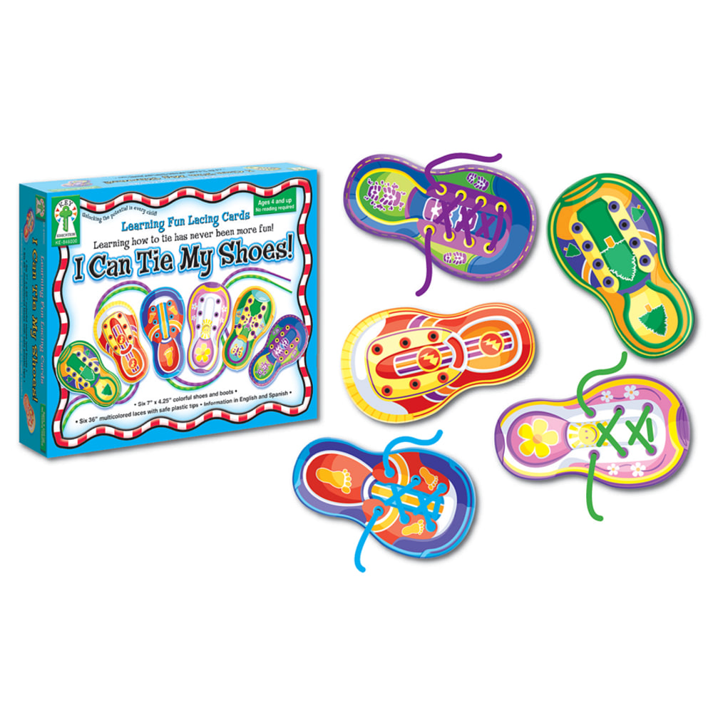 Carson-Dellosa Manipulatives — I Can Tie My Shoes