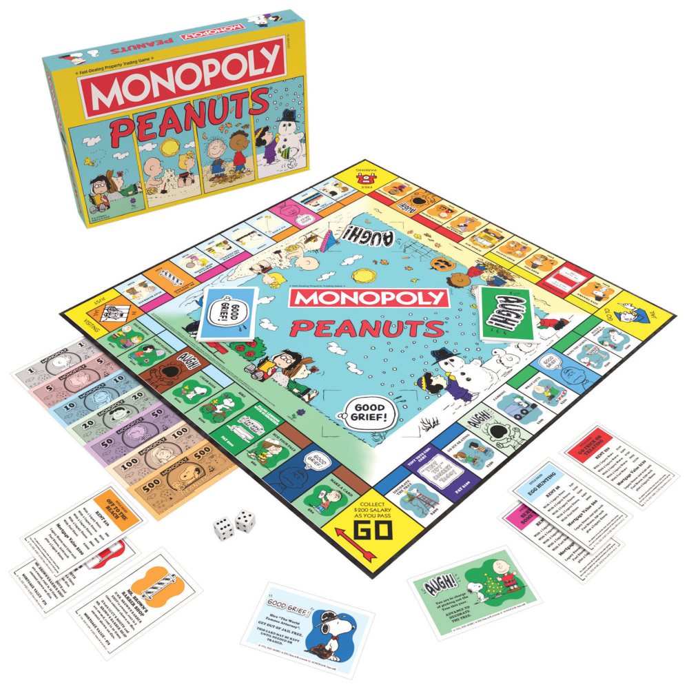 USAopoly MONOPOLY: Peanuts Board Game