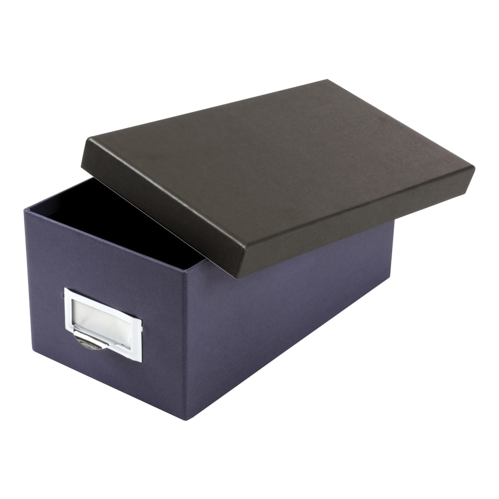 Oxford® Index Card Storage Box, 4" x 6",