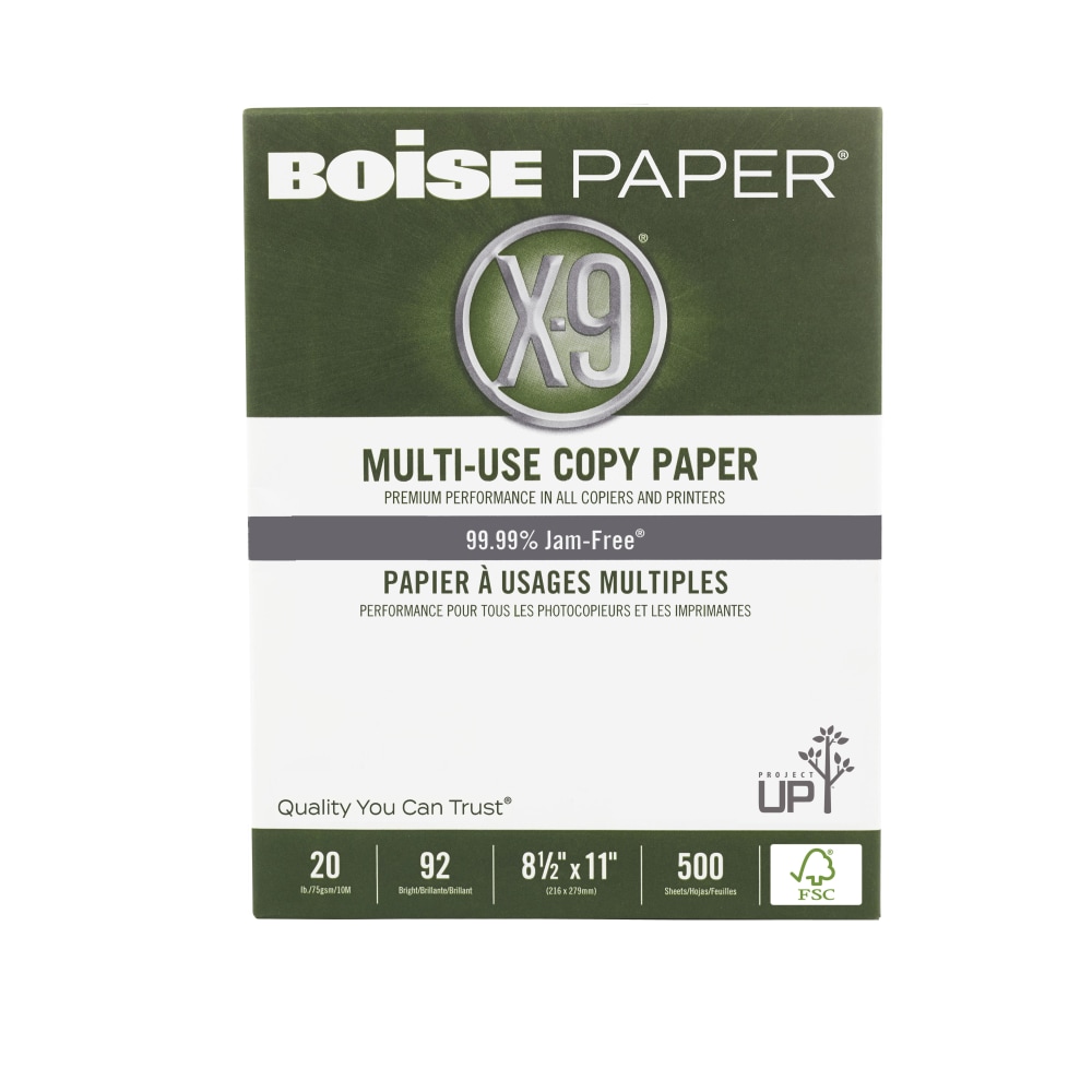 Boise® X-9® Multi-Use Printer & Copy Paper, 10
