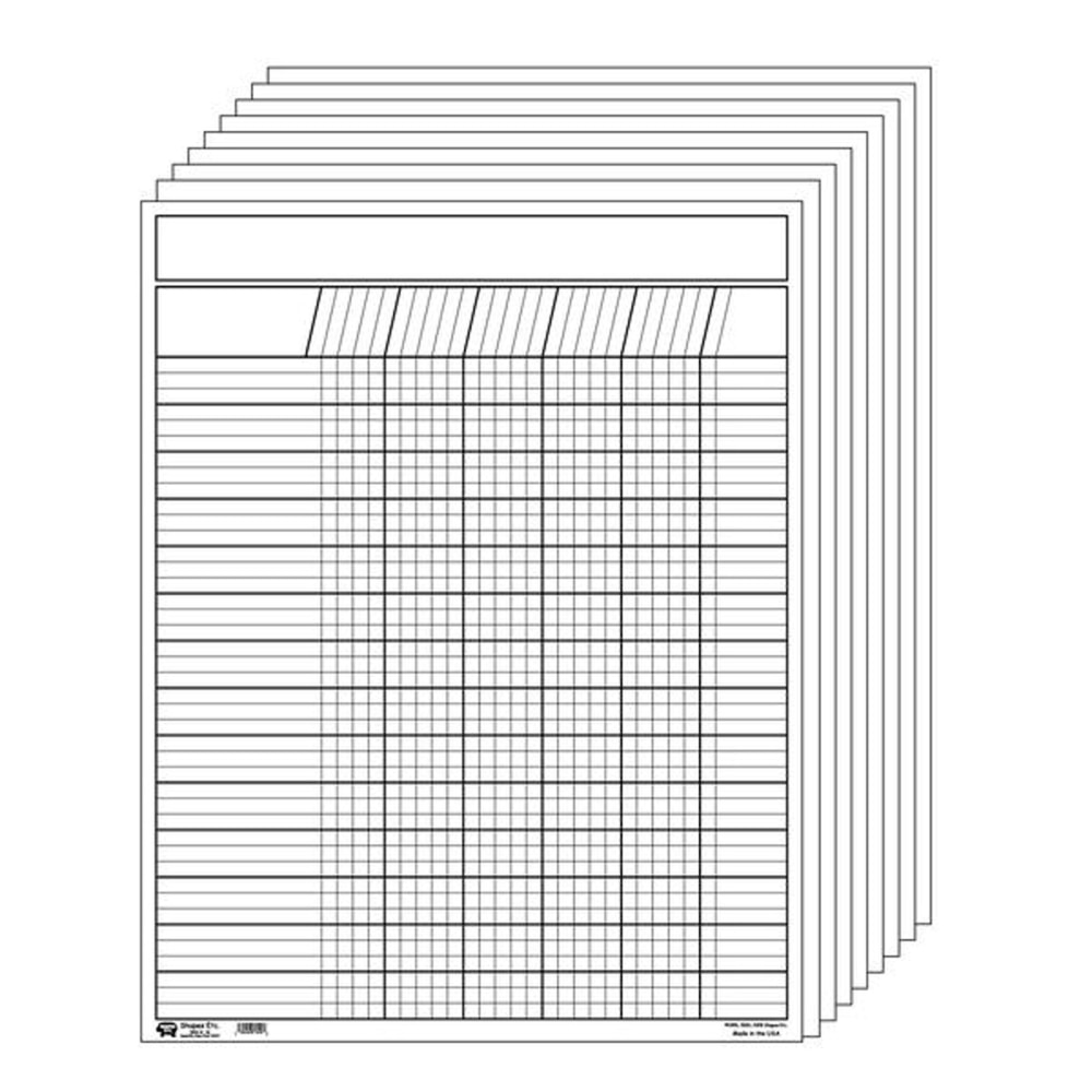 Creative Shapes Etc. Vertical Incentive Chart, 28" x