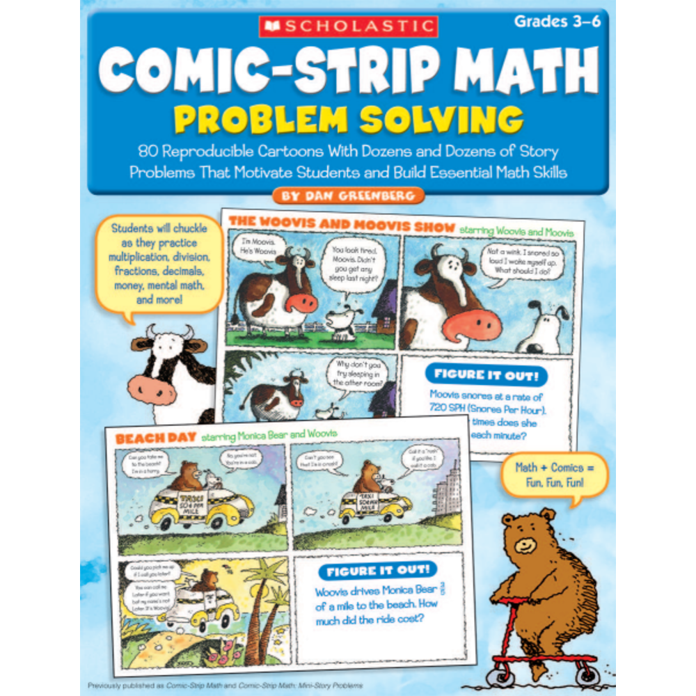 Scholastic Comic-Strip Math: Problem Solving