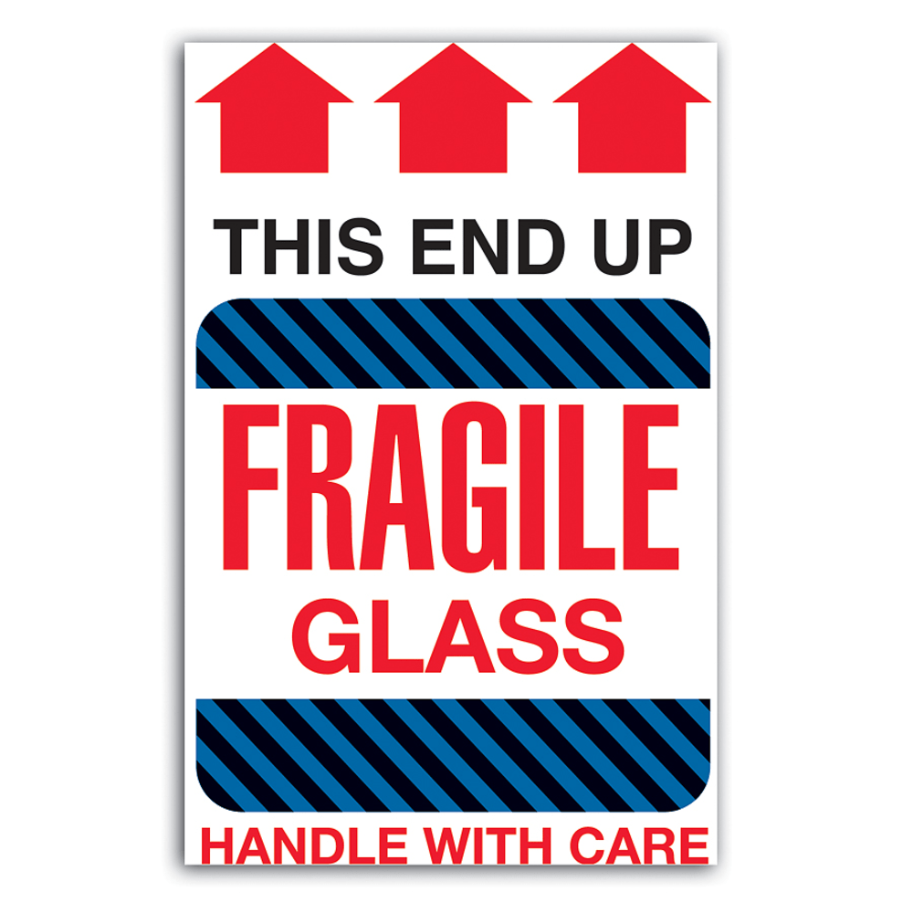 Tape Logic® Preprinted Shipping Labels, DL1980, "This End