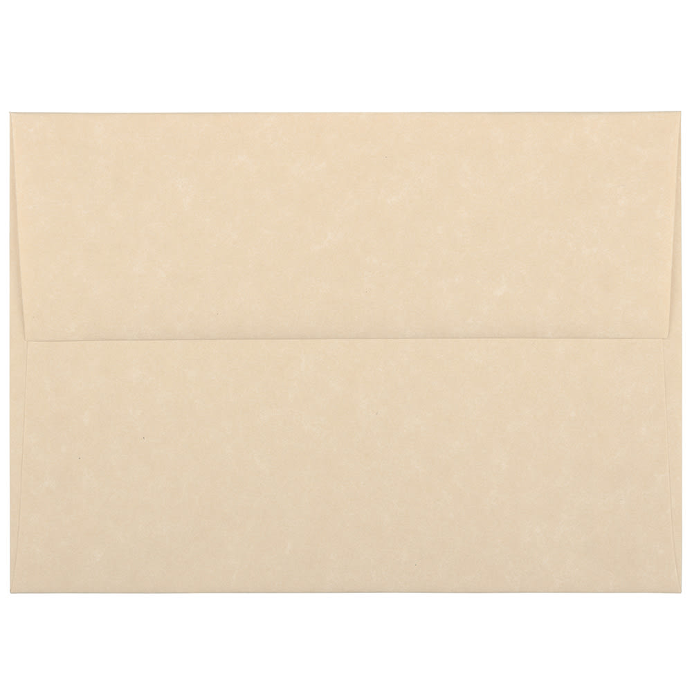 JAM Paper® Parchment Booklet Invitation Envelopes, A6, Gummed