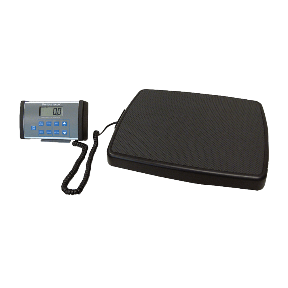 Health O meter® Professional Remote Digital Scale, Black/Gray
