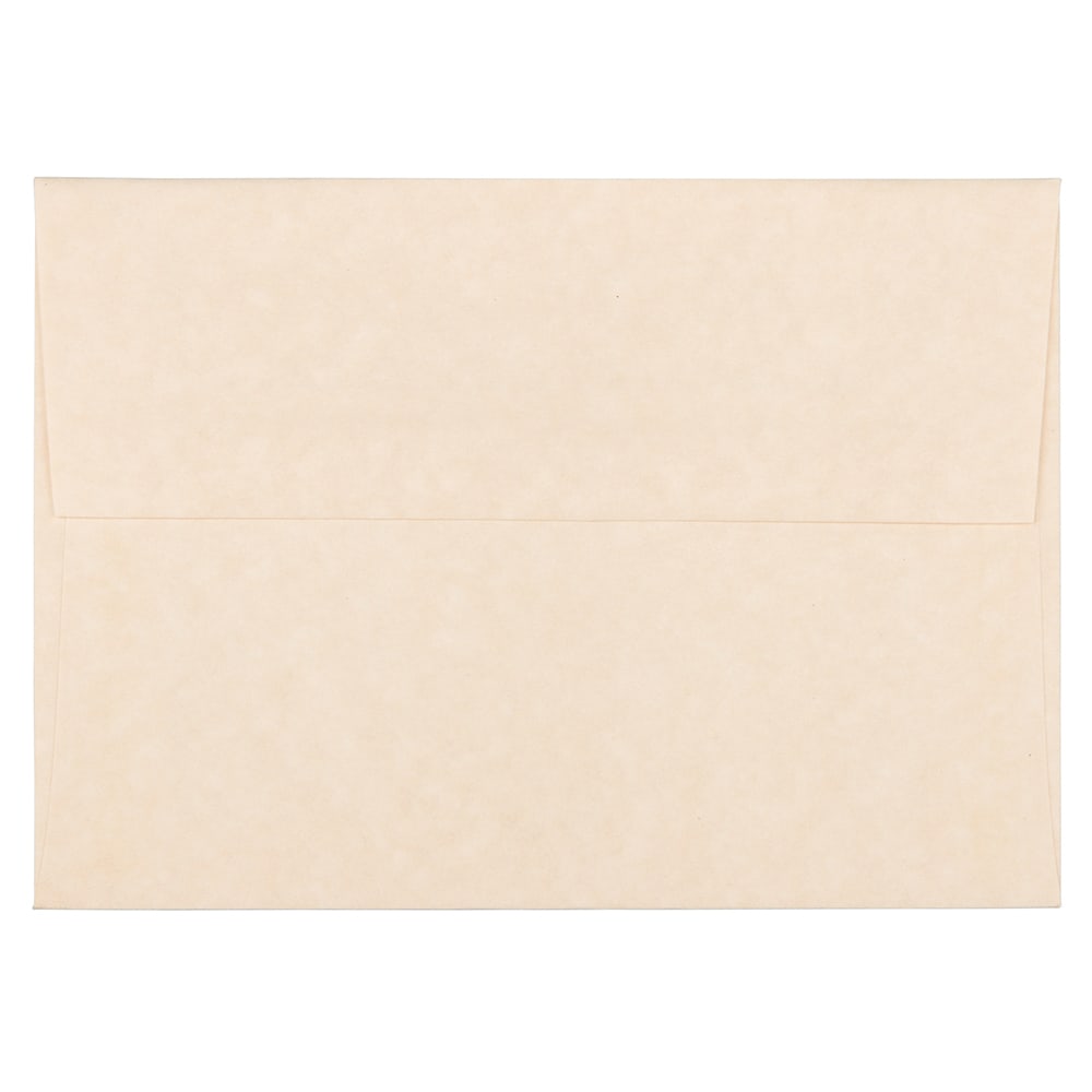 JAM Paper® Parchment Booklet Invitation Envelopes, A6, Gummed