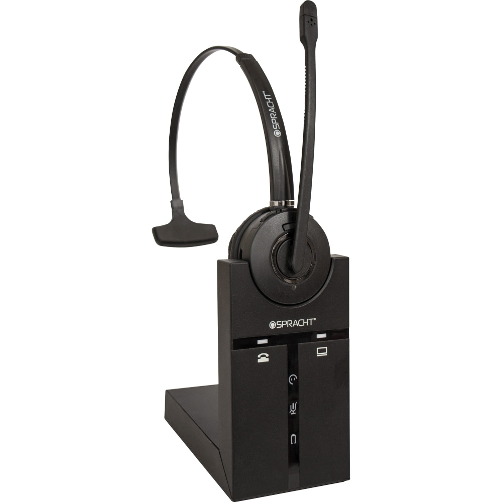 Spracht ZUM Maestro DECT Wireless Monaural Over-the-Head Headset,