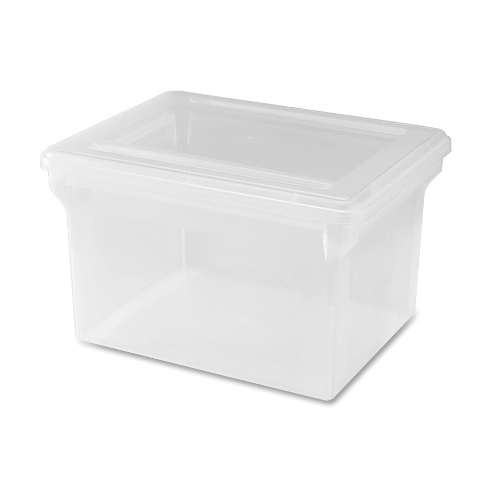Lorell® Storage File Box With Lift-Off Lid, Letter/Legal