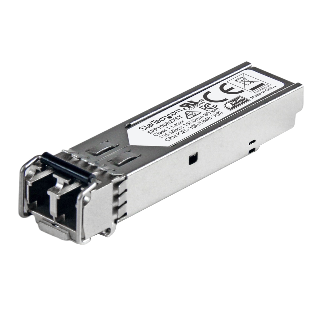 StarTech.com 100BASE-ZX MSA Compliant SFP Module - LC