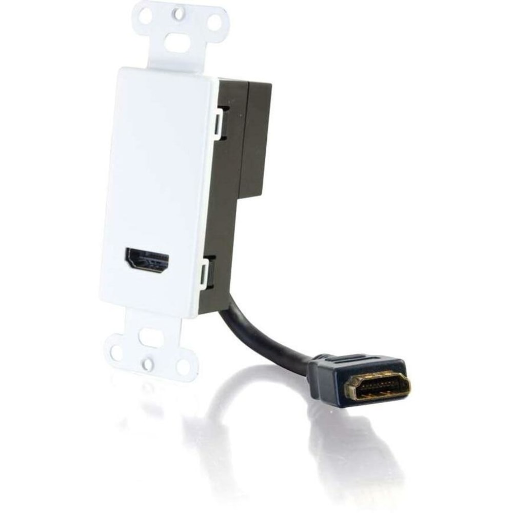 C2G HDMI Pass Through - Decorative Wall Plate