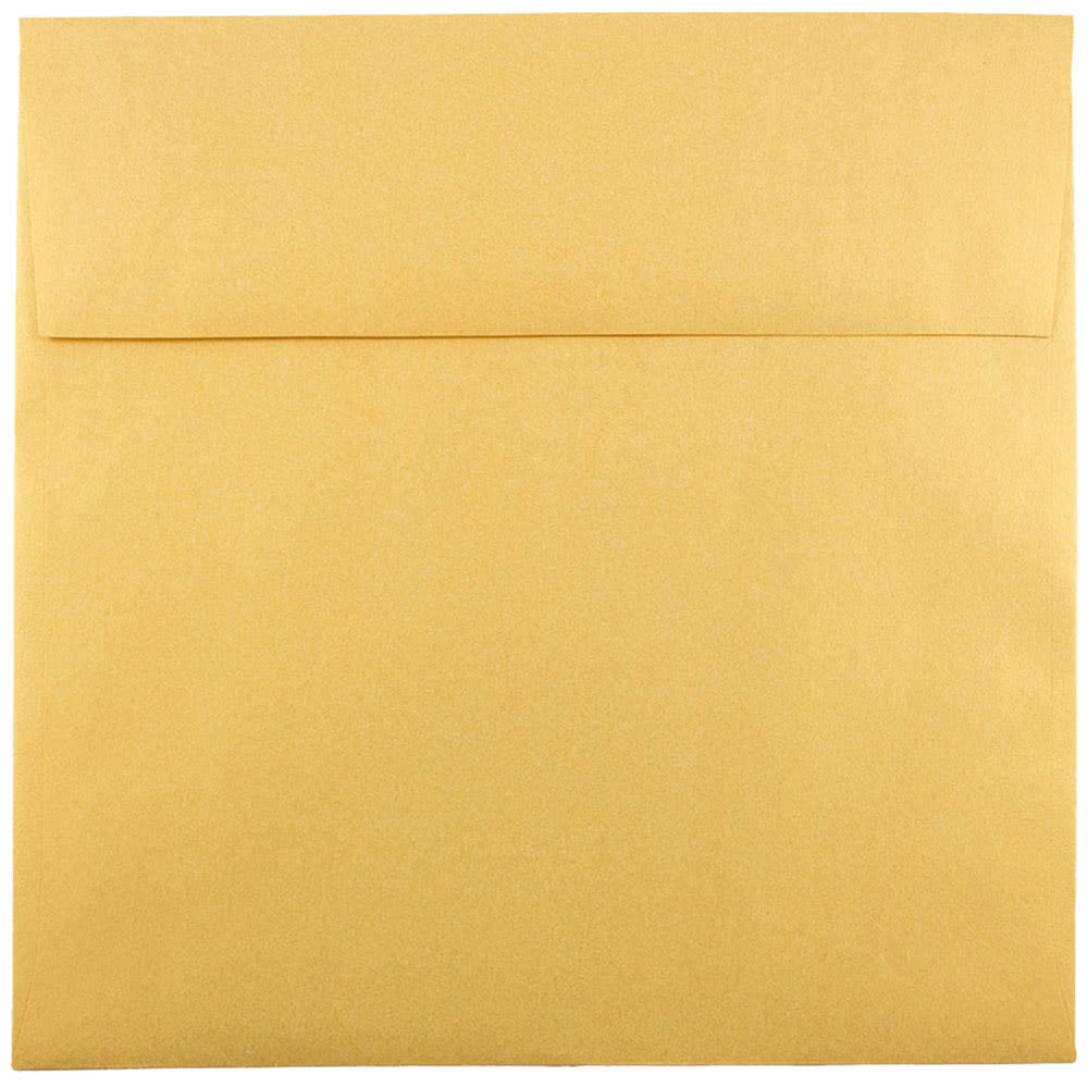 JAM Paper® Square Stardream Metallic Envelopes, 8 1/2"