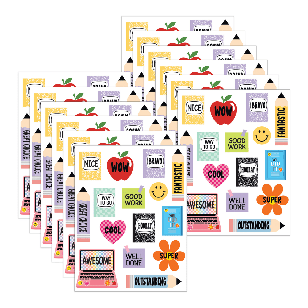 Teacher Created Resources Cool for School Stickers, 90