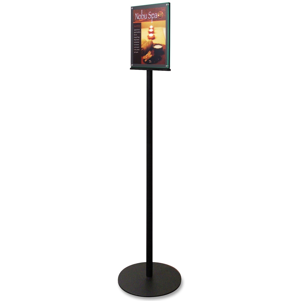 Deflecto Double-Sided Sign Stand, 56"H x 12 9/10"W