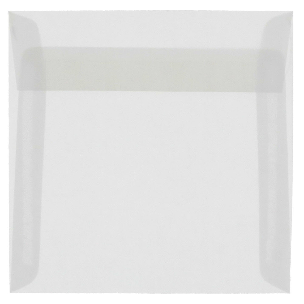 JAM Paper® Translucent Vellum Invitation Envelopes, 9 1/2"