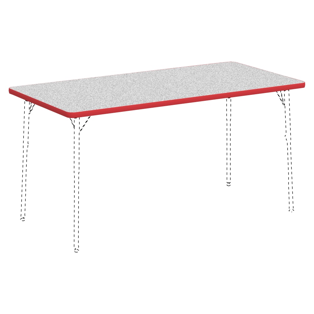 Lorell® Classroom Rectangular Activity Table Top, 60"W x