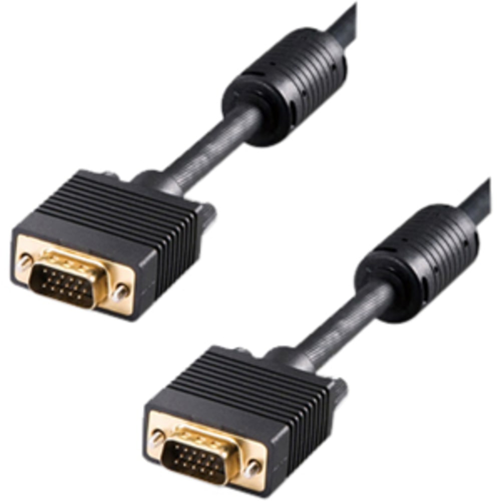 4XEM Dual Ferrite VGA Cable - 6 ft