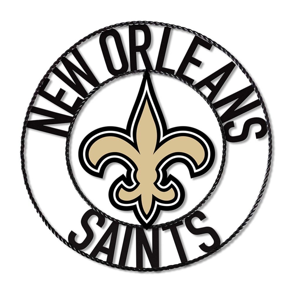 Imperial NFL Wrought Iron Wall Art, 24"H x