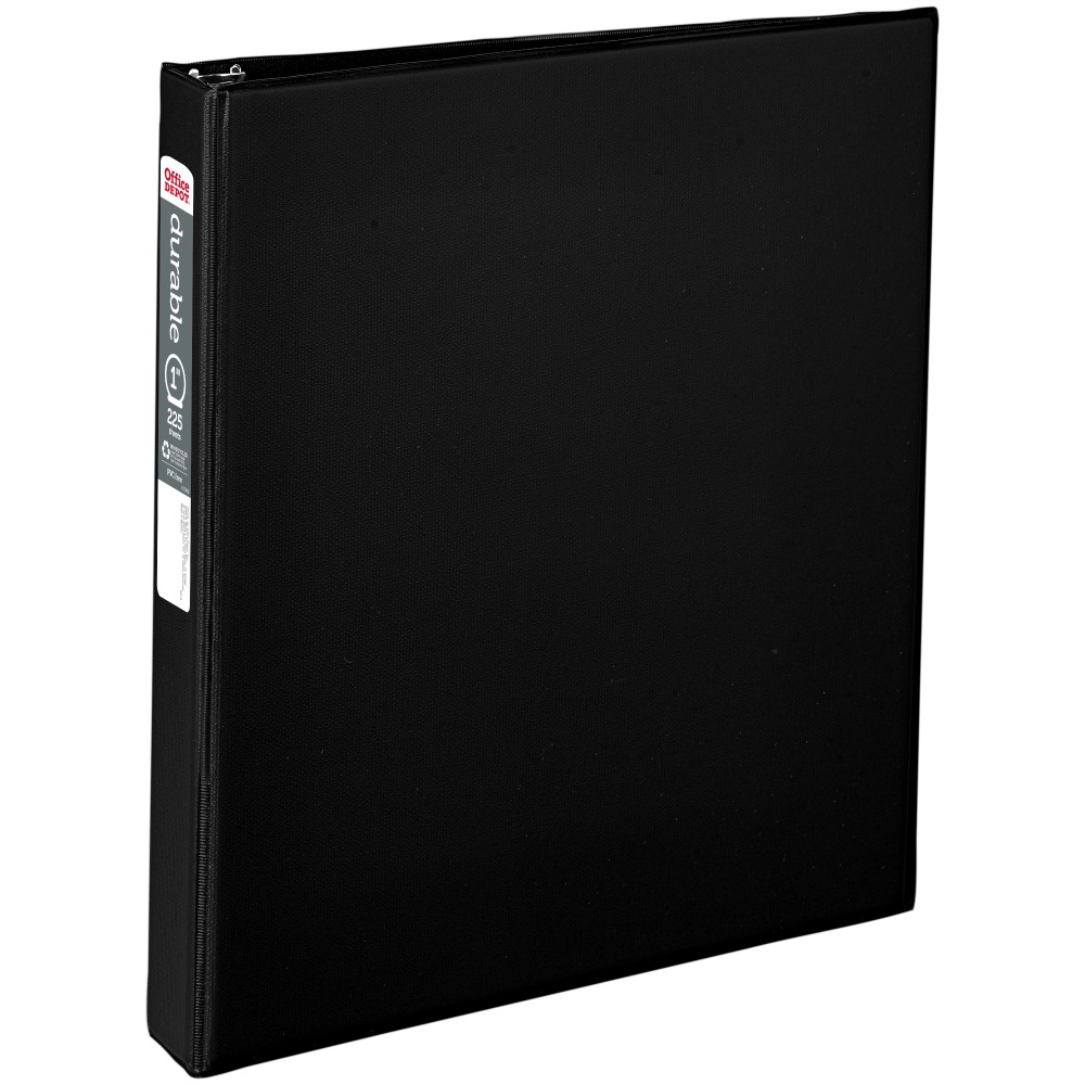 Office Depot® Brand Nonstick 3-Ring Binder, 1" Round