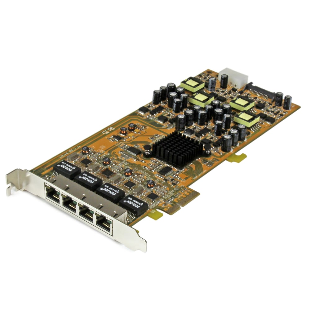 StarTech.com 4 Port Gigabit Power over Ethernet PCIe