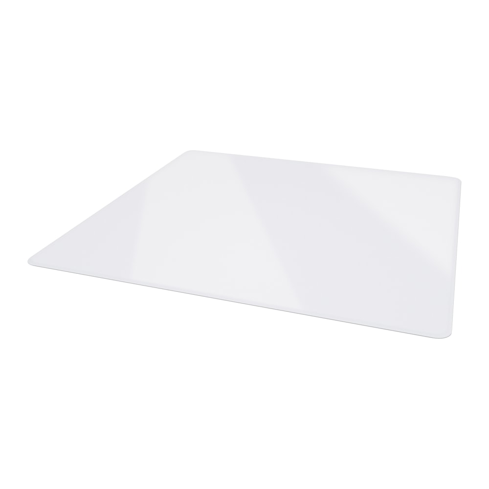 Deflecto Premium Glass Chairmat With Beveled Edge, For