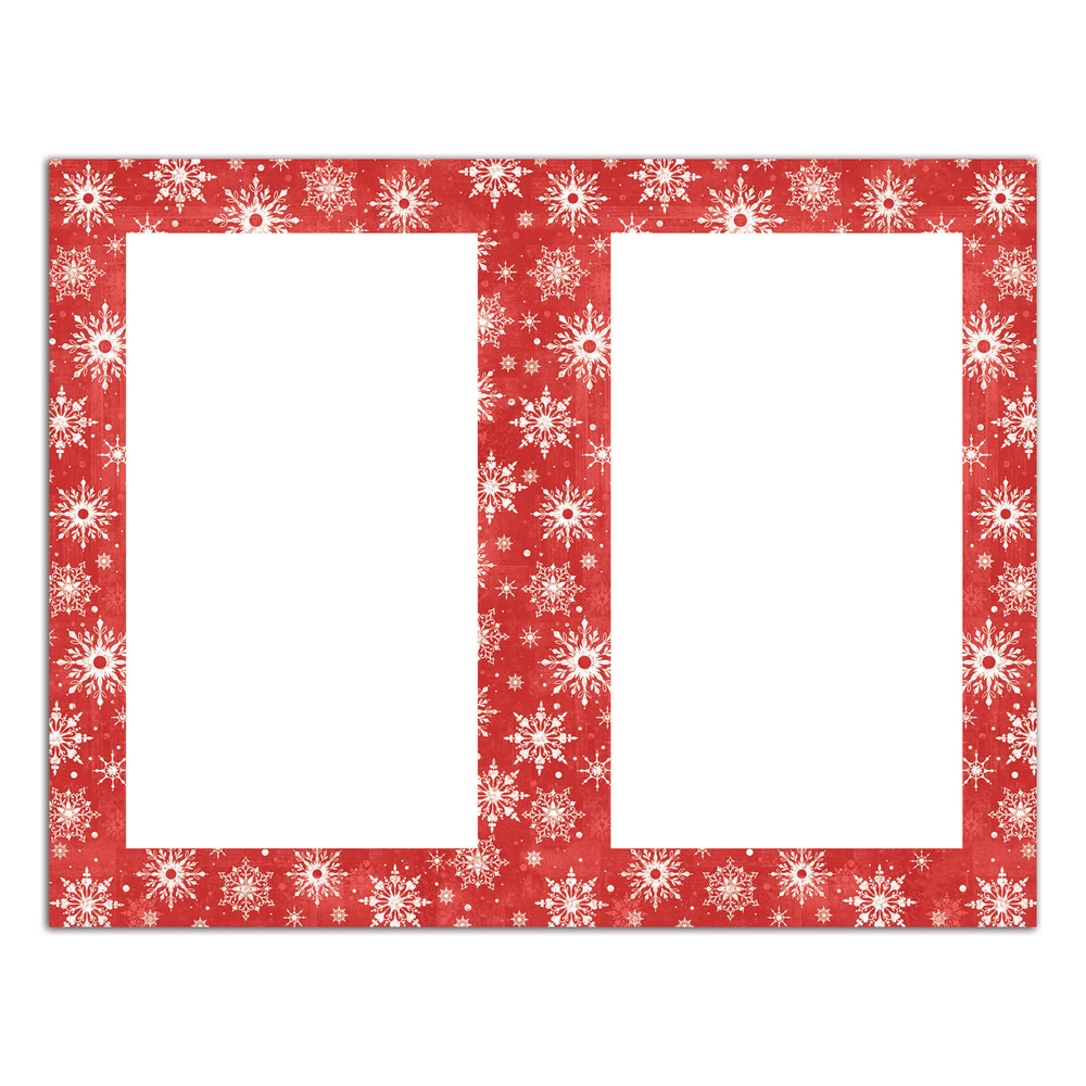 Great Papers! Masterpiece Studios 2-Up Holiday Invitations, Snowy