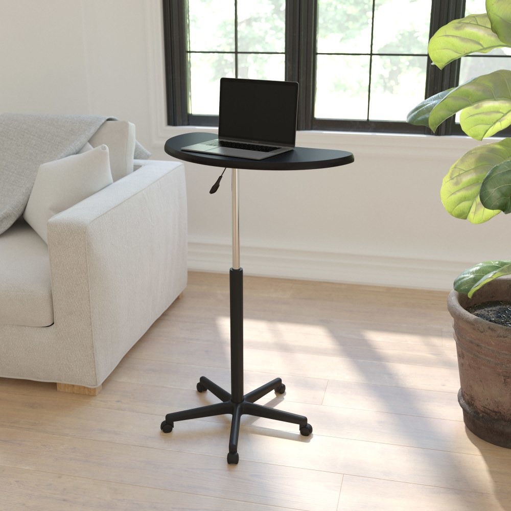 Flash Furniture Height Adjustable Mobile Contemporary Laminate