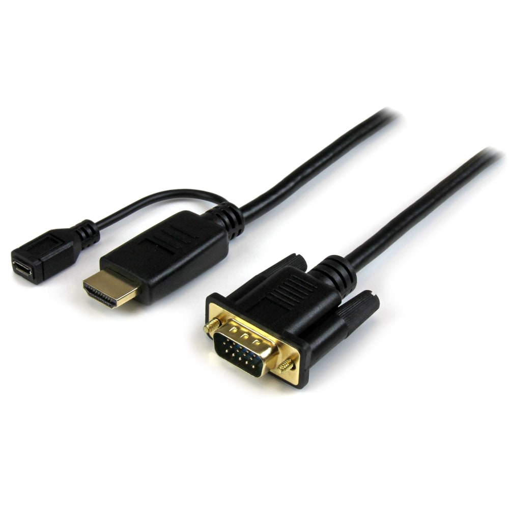 StarTech.com HDMI to VGA Cable - 10 ft/3m
