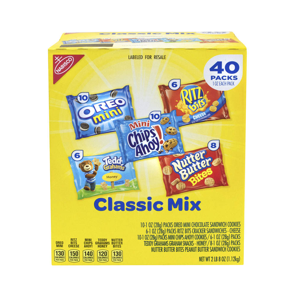 Nabisco Cookie And Cracker Variety Pack, Pack Of