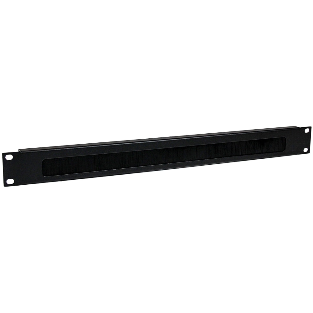 StarTech.com 1U Brush Strip Horizontal Server Rack Cable