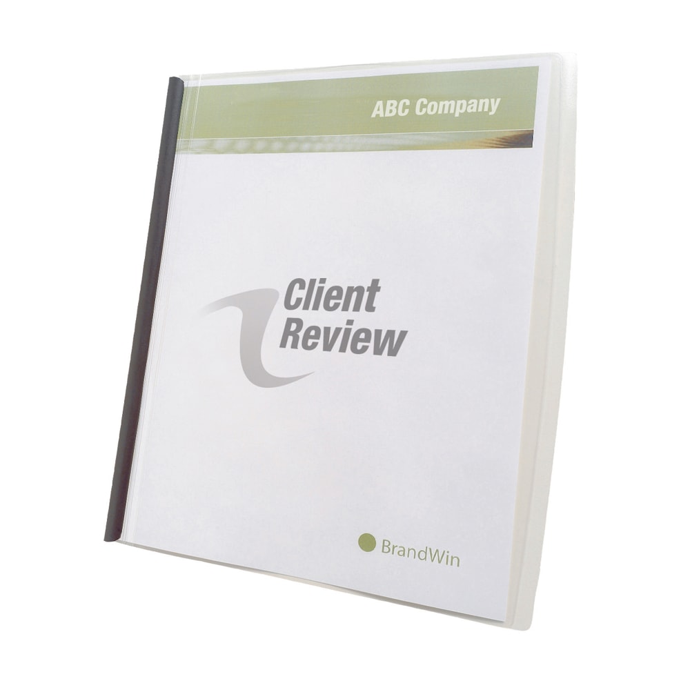 GBC® Slide &#x27;n Bind Report Covers, 8 1/2"