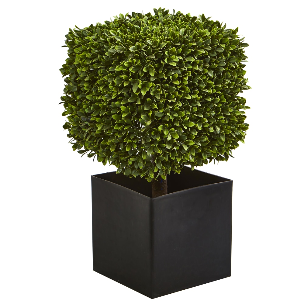 Nearly Natural Boxwood 27”H Artificial Indoor/Outdoor Plant With