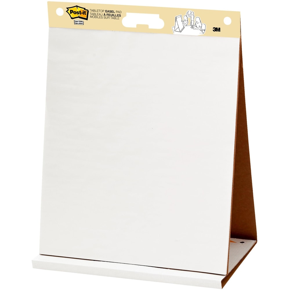 Post-it® Super Sticky Tabletop Easel Pad, 20" x