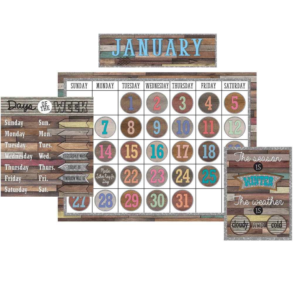 Teacher Created Resources Home Sweet Classroom Calendar Sets,