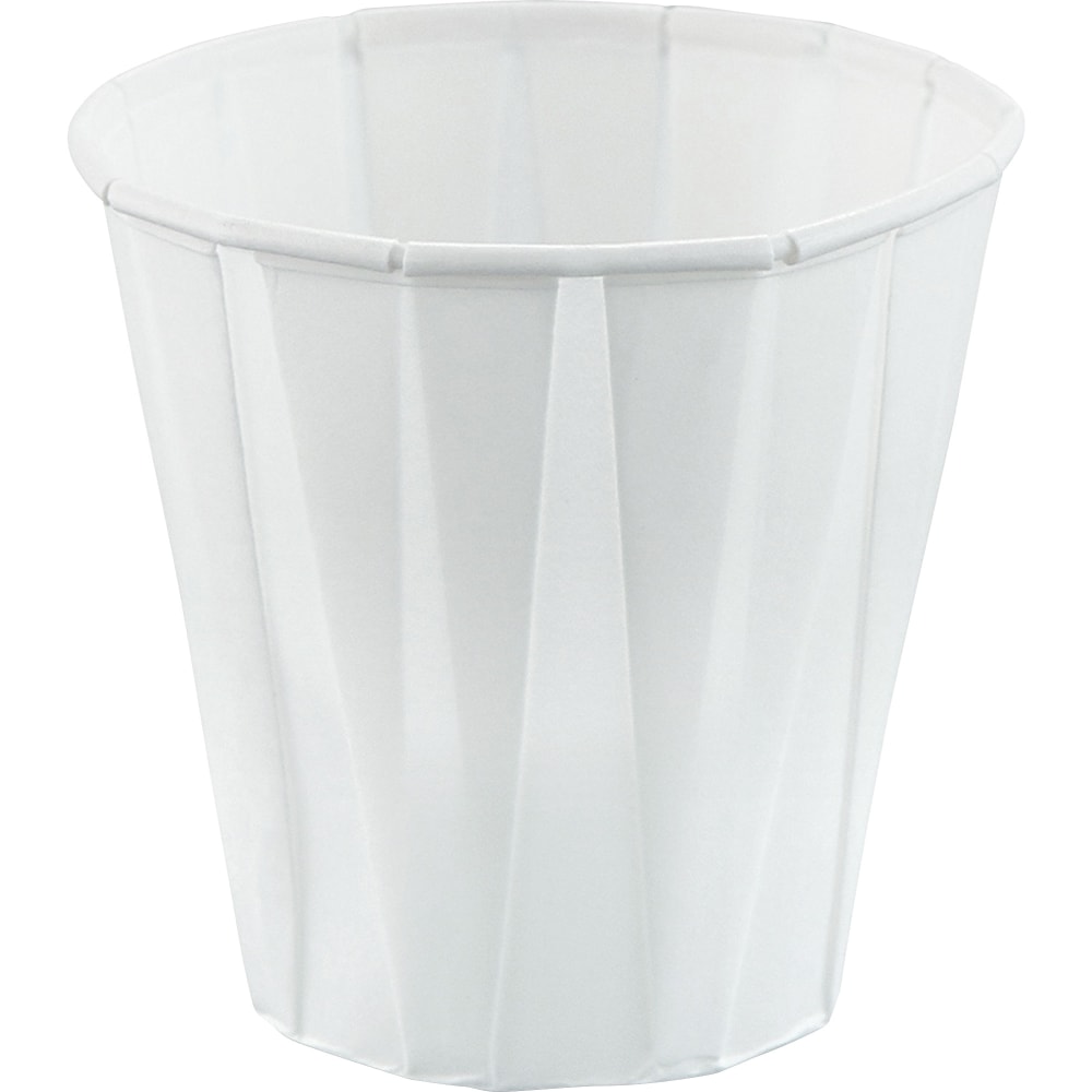 Solo Cup Portion Paper Cups, 3.5 Oz, White,