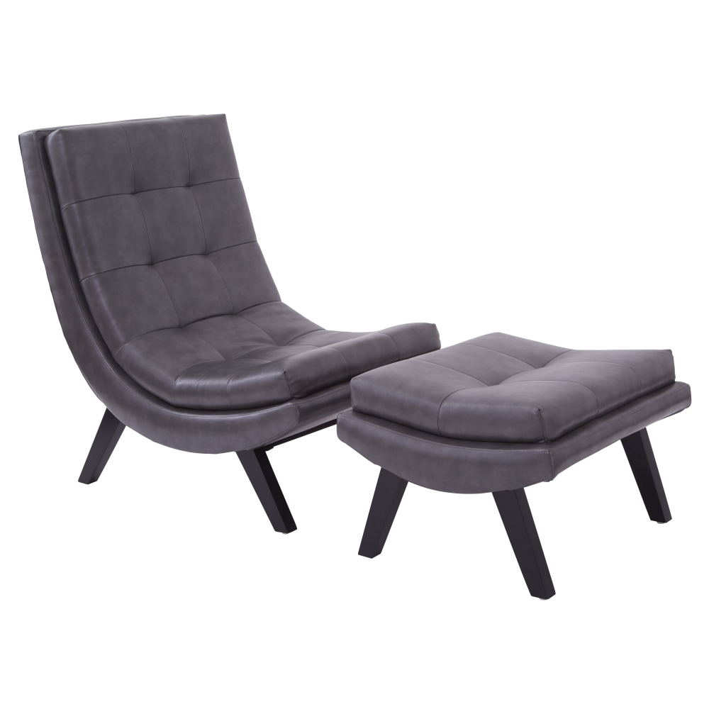 Ave Six Tustin Lounge Chair And Ottoman Set,