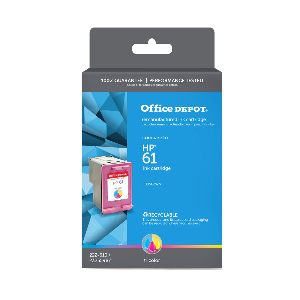 Office Depot® Brand Remanufactured Tri-Color Ink Cartridge