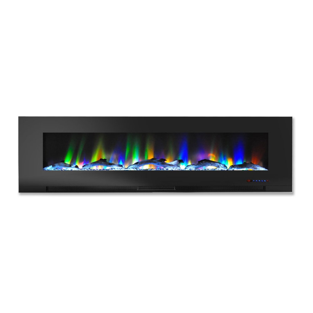Cambridge® Wall-Mount Electric Fireplace With Multicolor Flames