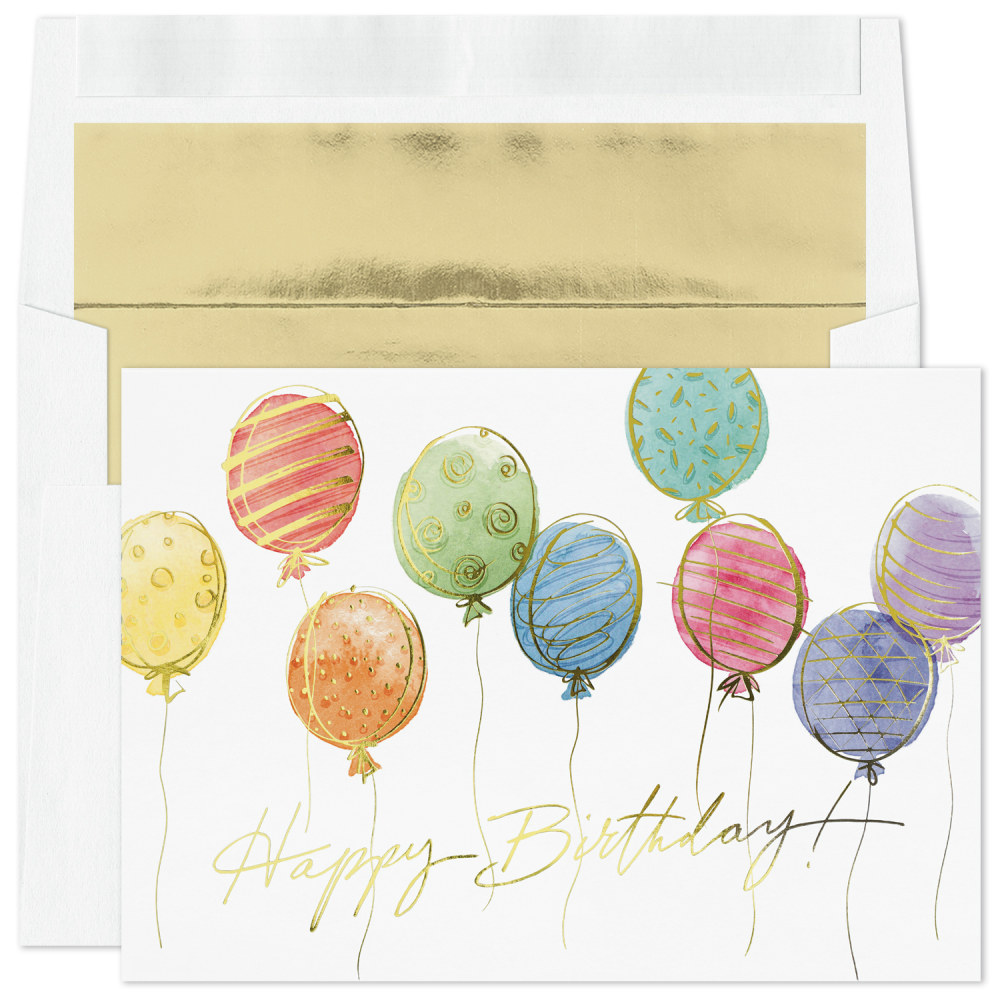 Custom Embellished Birthday Cards And Foil Envelopes, 7