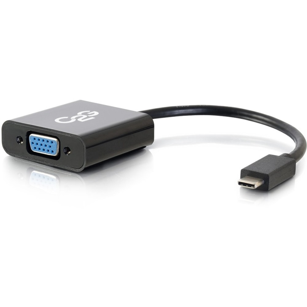 C2G USB C to VGA Video Adapter Converter