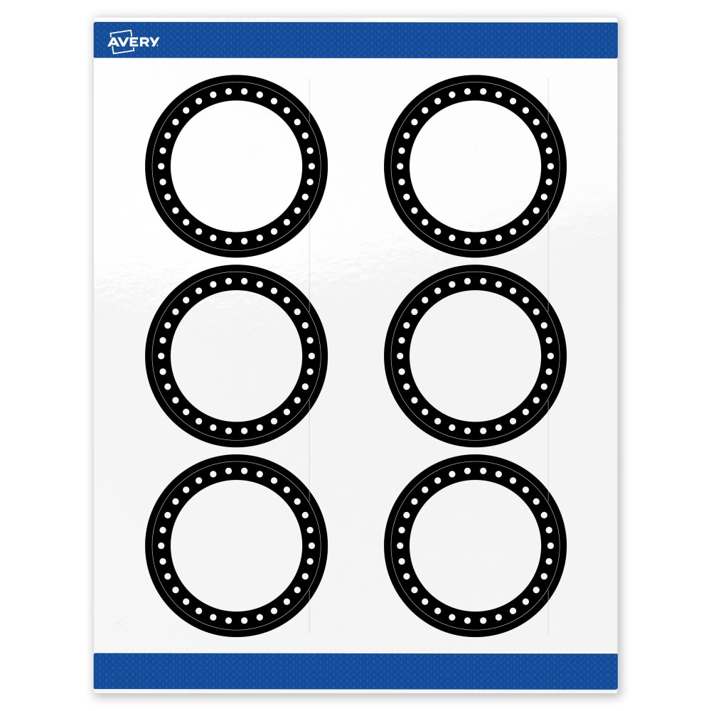 Avery® Print-To-The-Edge Labels & Sure Feed®,