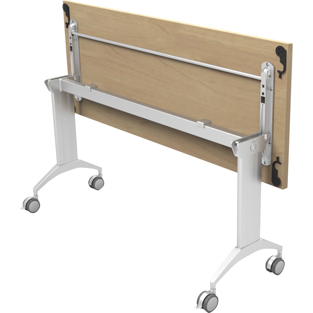 Special-T Link 72" Table Flip Base, Metallic Silver