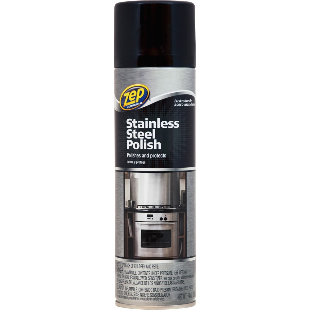 Zep® Stainless Steel Polish, 14 Oz Bottle