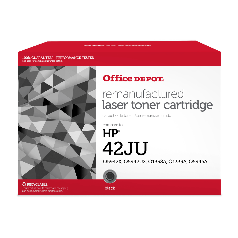 Office Depot® Remanufactured Black Toner Cartridge Replacement